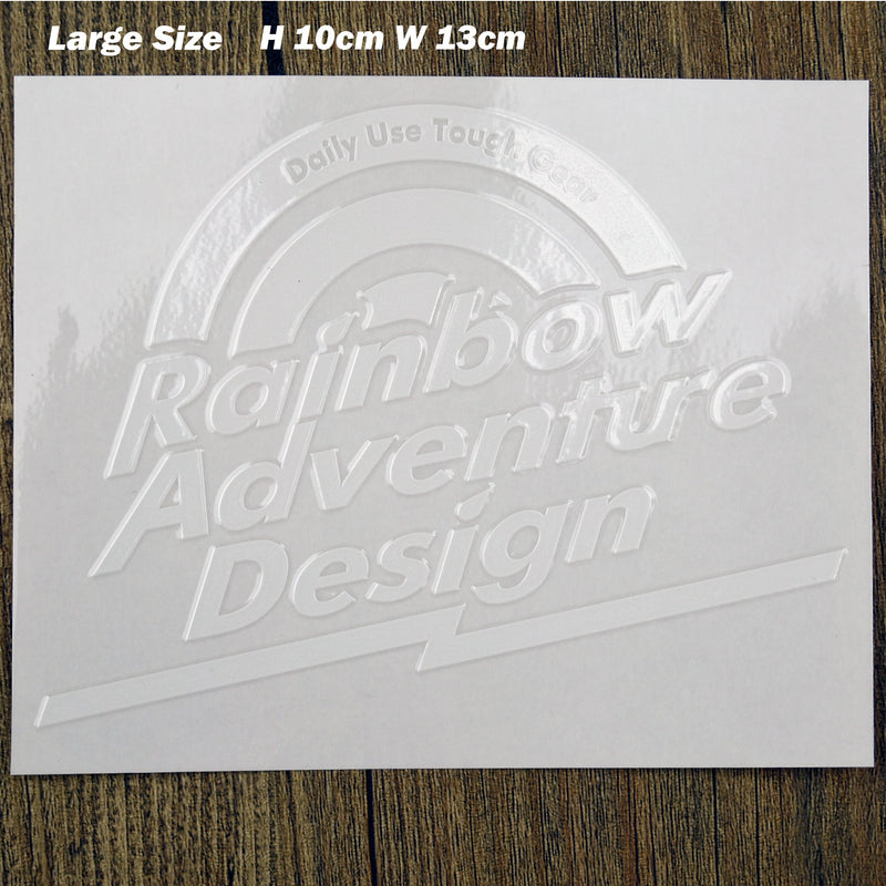 RAD Original Cutting Sticker - Rainbow Adventure Design