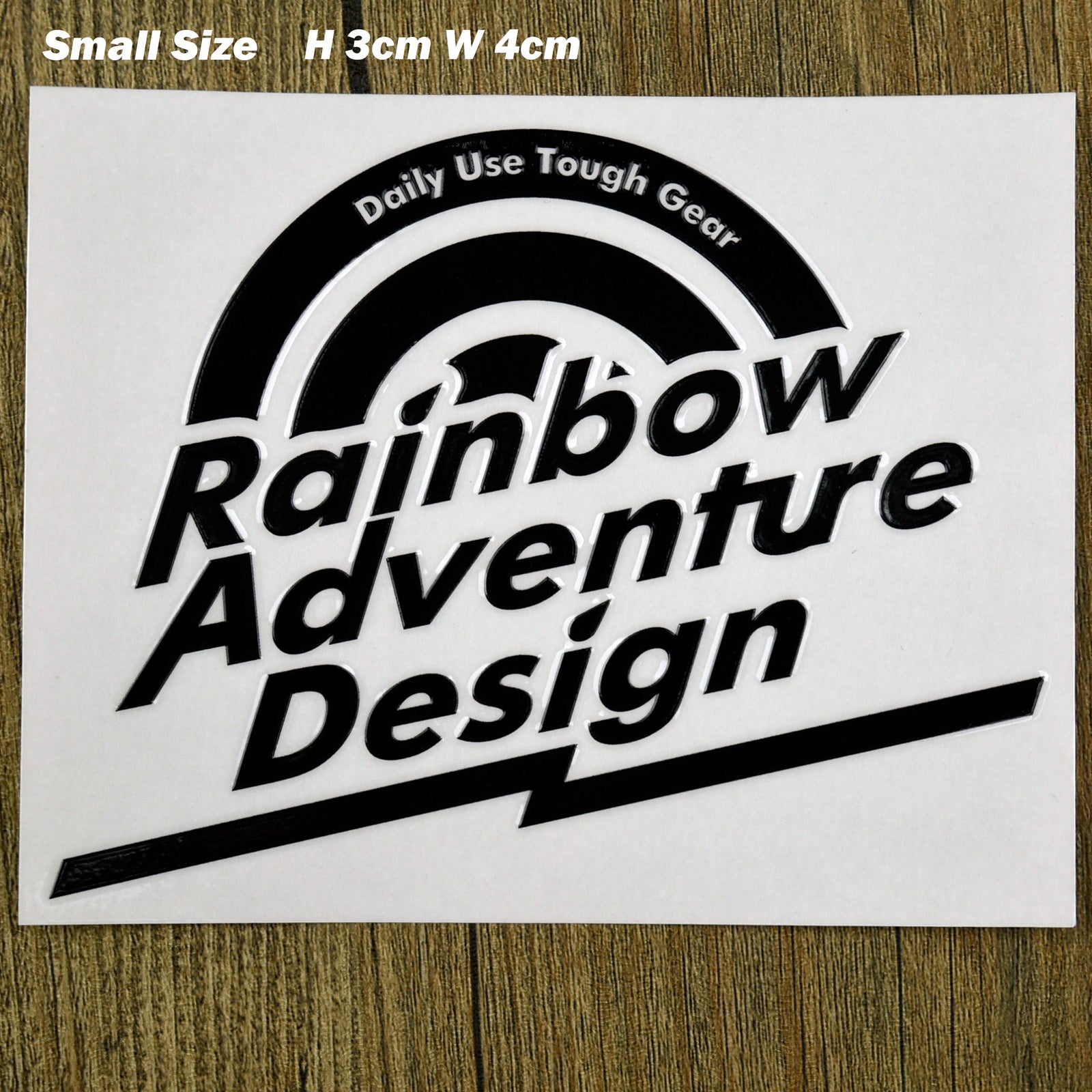RAD Original Cutting Sticker | Rainbow Adventure Design