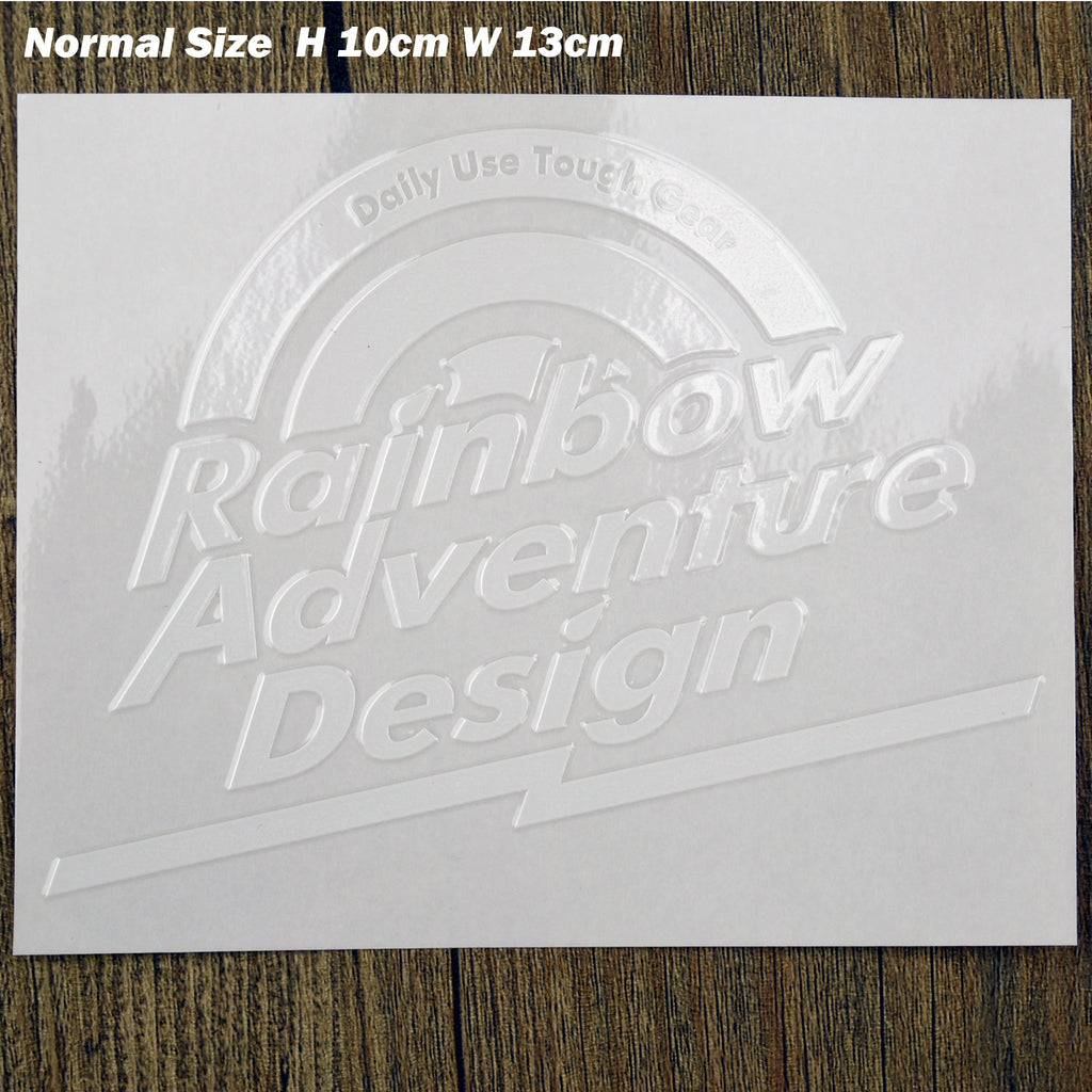 RAD Original Cutting Sticker | Rainbow Adventure Design