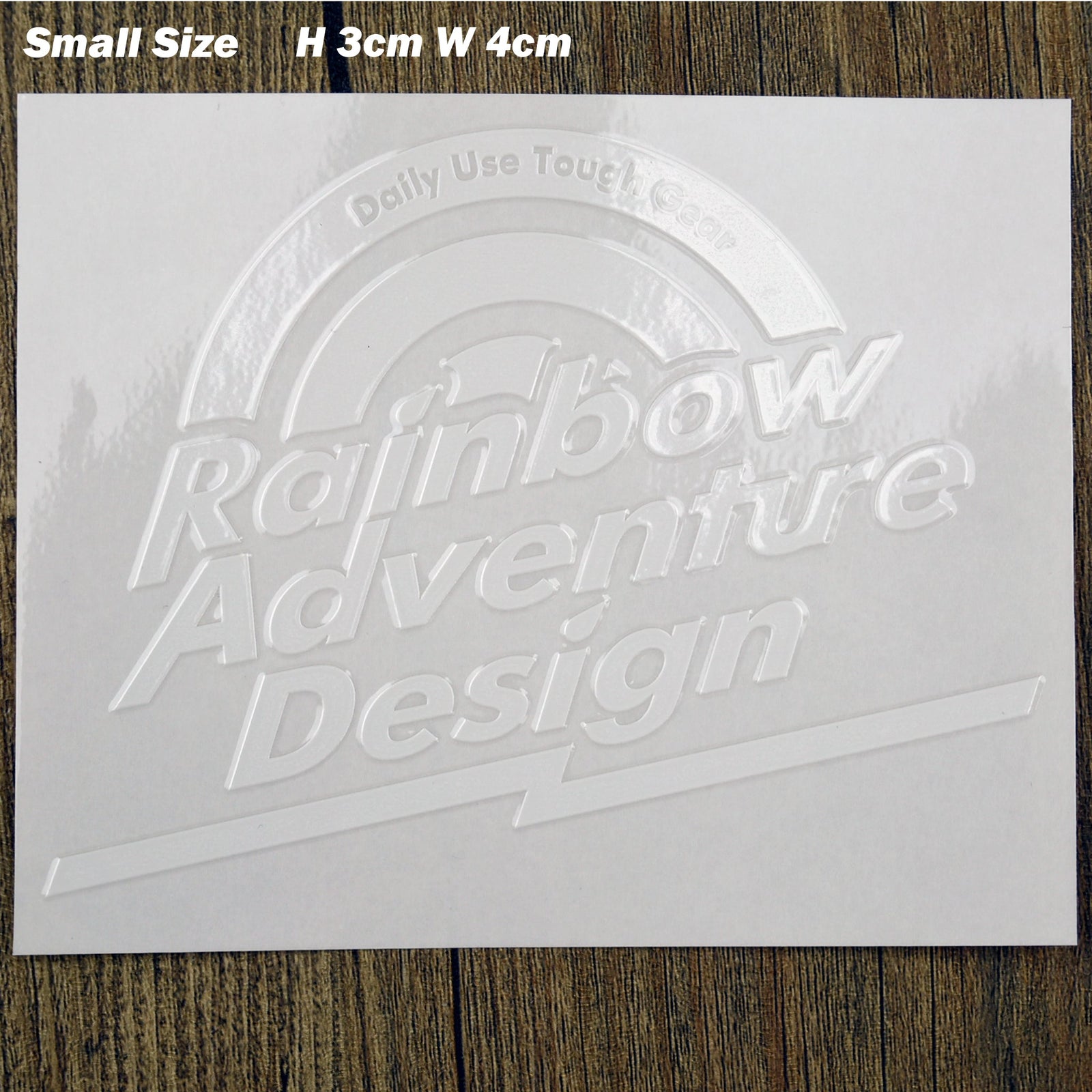Rad Sitcker RAD Original Cutting Sticker | Rainbow Adventure Design