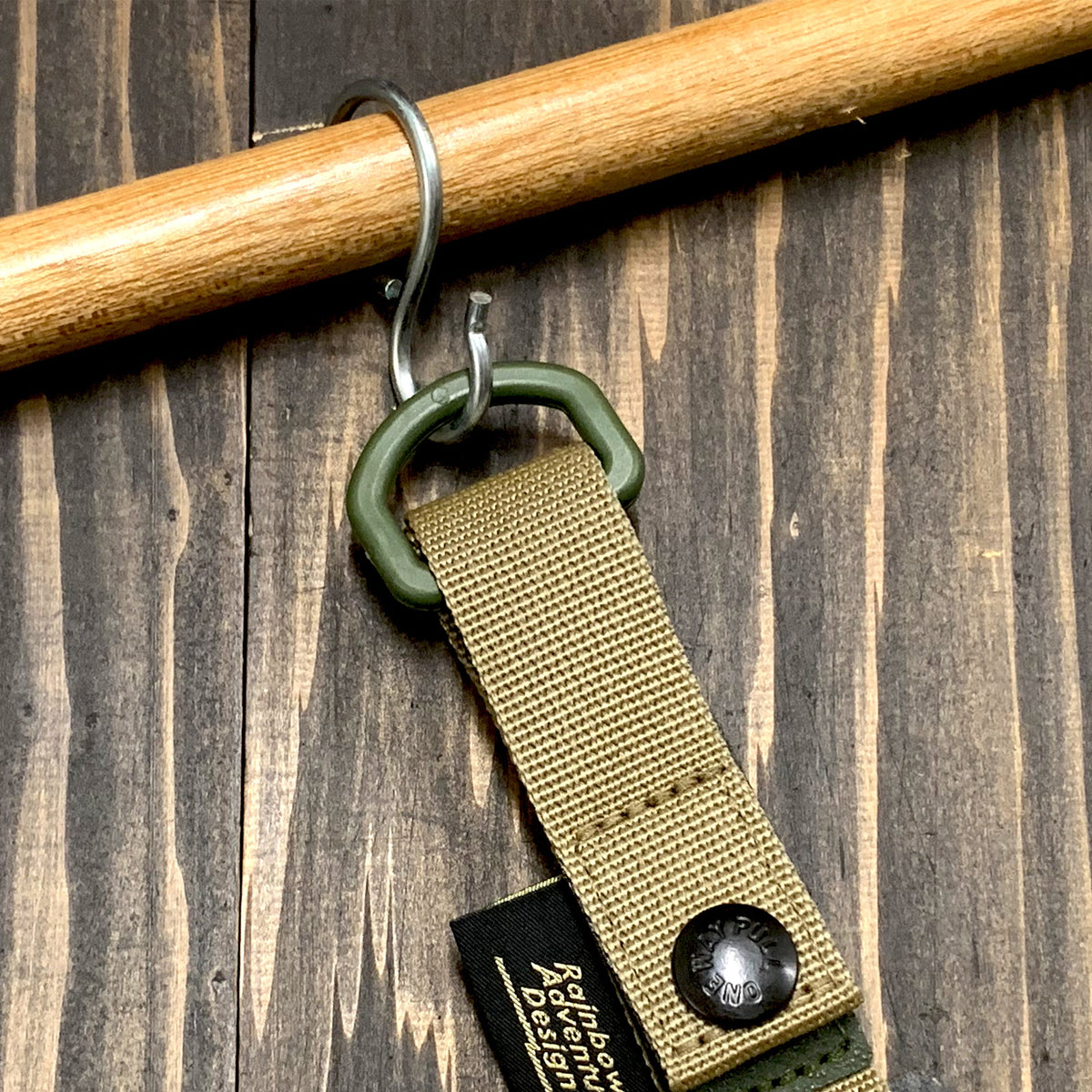 Rainbow 4Way Kydex Hook | Rainbow Adventure Design