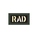 Rainbow Laser Cutting Patch Laminate With Velcro (Regular Size) - Rainbow Adventure Design