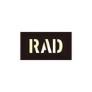 Rainbow Laser Cutting Patch Laminate With Velcro (Regular Size) - Rainbow Adventure Design