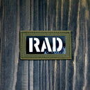 Rainbow Laser Cutting Patch Laminate With Velcro (Regular Size) - Rainbow Adventure Design