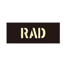 Rainbow Laser Cutting Patch Luminous (Large Size) - Rainbow Adventure Design