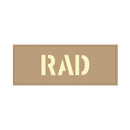 Rainbow Laser Cutting Patch Luminous (Large Size) - Rainbow Adventure Design