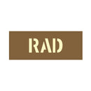 Rainbow Laser Cutting Patch Luminous (Large Size) - Rainbow Adventure Design