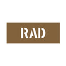 Rainbow Laser Cutting Patch Luminous (Large Size) - Rainbow Adventure Design