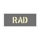 Rainbow Laser Cutting Patch Luminous (Large Size) - Rainbow Adventure Design