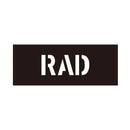 Rainbow Laser Cutting Patch Luminous (Large Size) - Rainbow Adventure Design