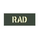 Rainbow Laser Cutting Patch Luminous (Large Size) - Rainbow Adventure Design