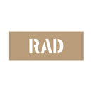 Rainbow Laser Cutting Patch Luminous (Large Size) - Rainbow Adventure Design