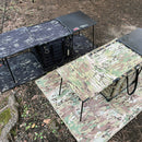 Rainbow Table Cover For Helinox Tac. Field Office Cube - Rainbow Adventure Design